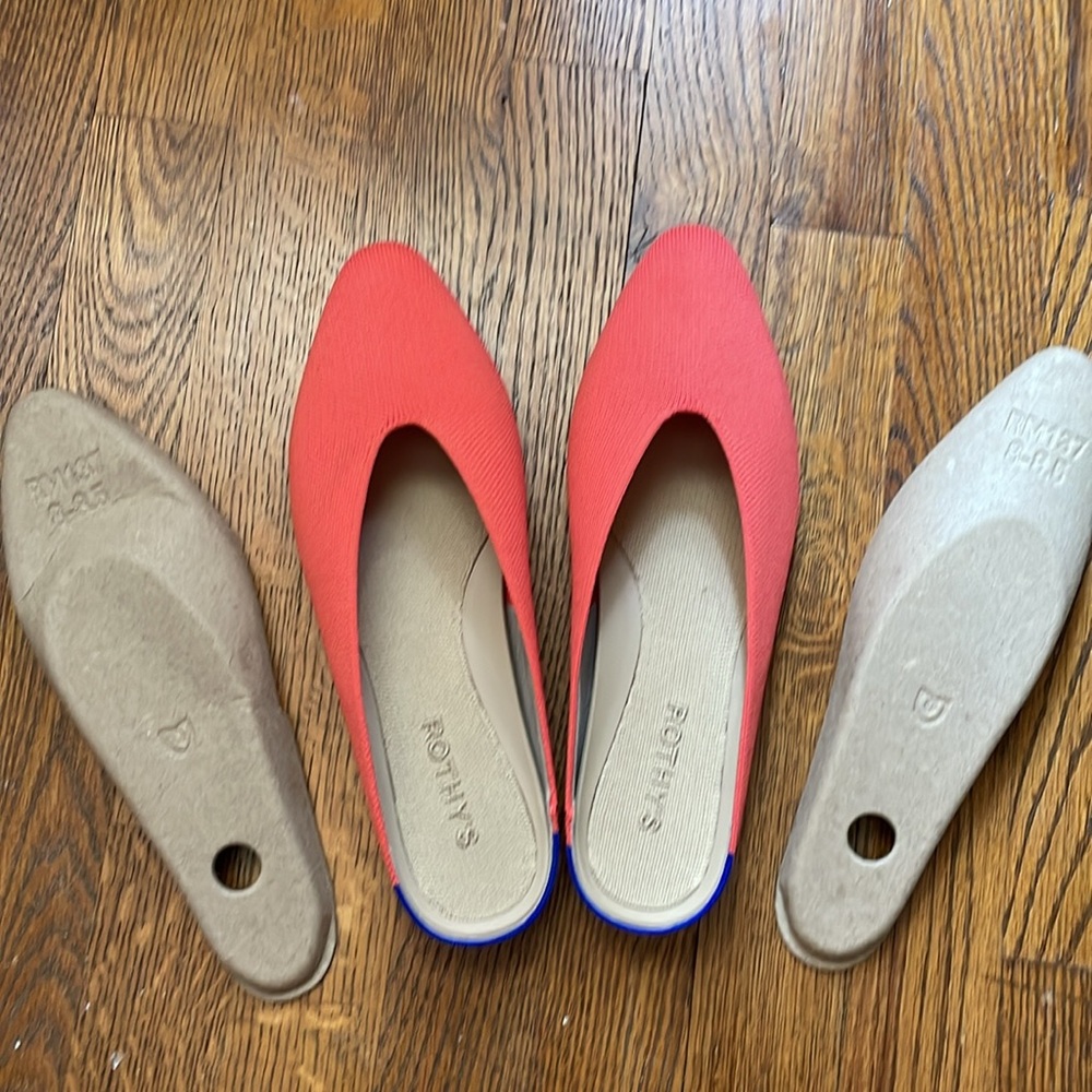 Rothys almond Demi NWT - discontinued color - Picture 3 of 4